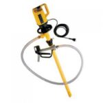 Lutz Drum Pump Set 0205-112-1 – B36 Electric Motor (115V) with 47″ MSL-PP41 HC Tube for Deep Drum & IBC Chemical Transfer