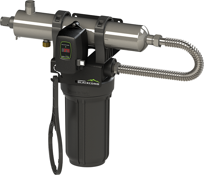 lb4-4_z1 LUMINOR LB5-Z1 BLACKCOMB Series 5.1 - UV Water Treatment System | 8 GPM UV & Sediment Filtration System - Image 1