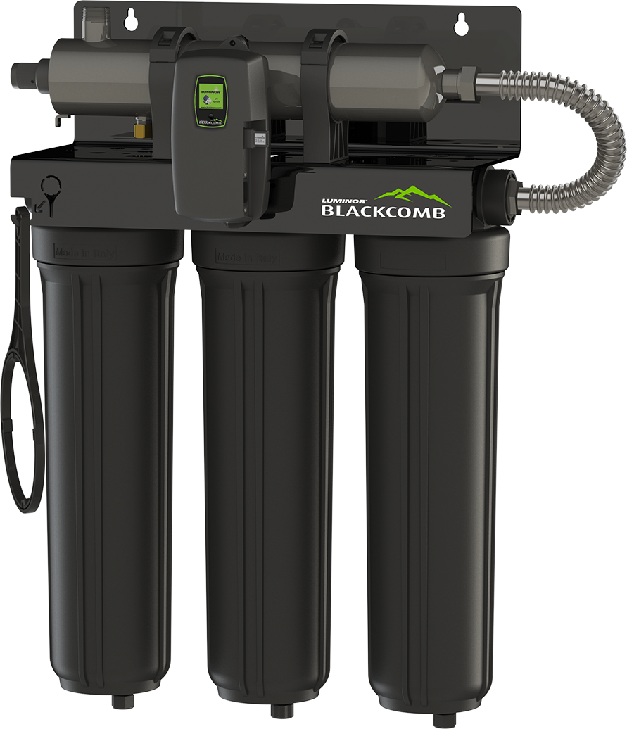 lbh5-z222 LUMINOR LBH5-Z222 BLACKCOMB 5.1 UV Water Treatment System | 15 GPM UV Filtration System - Image 1